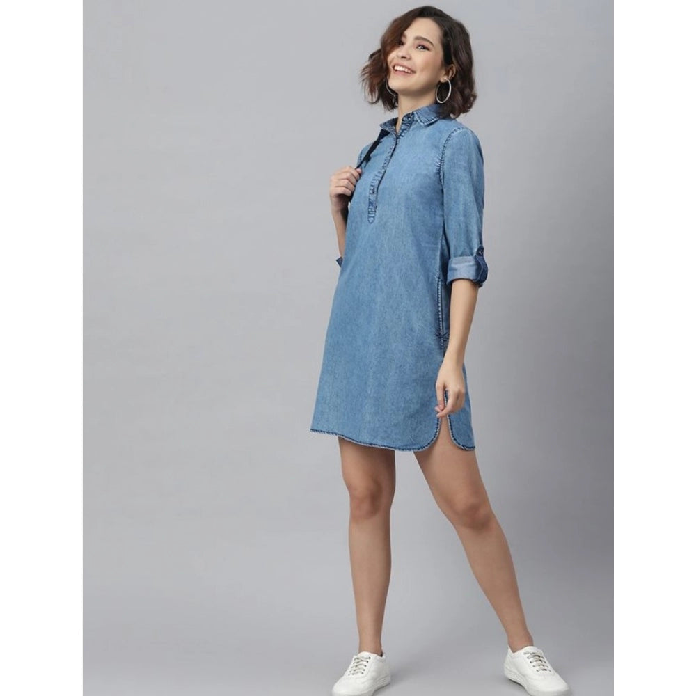 Ice Blue Dress - Navura