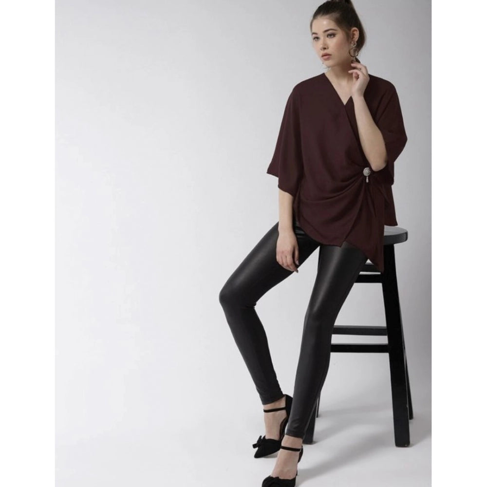 Maroon Top 3 - Navura