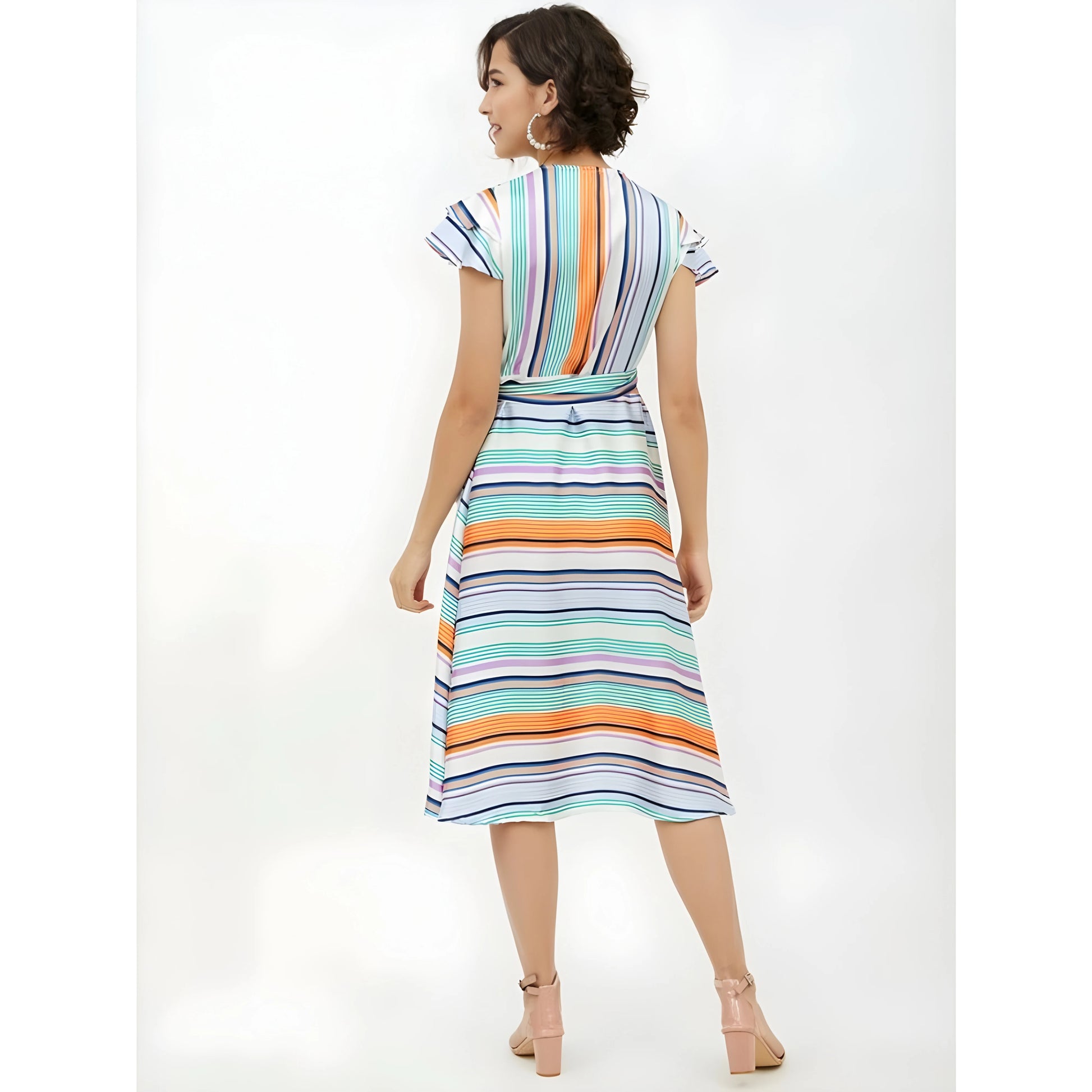 Cosima Striped Dress