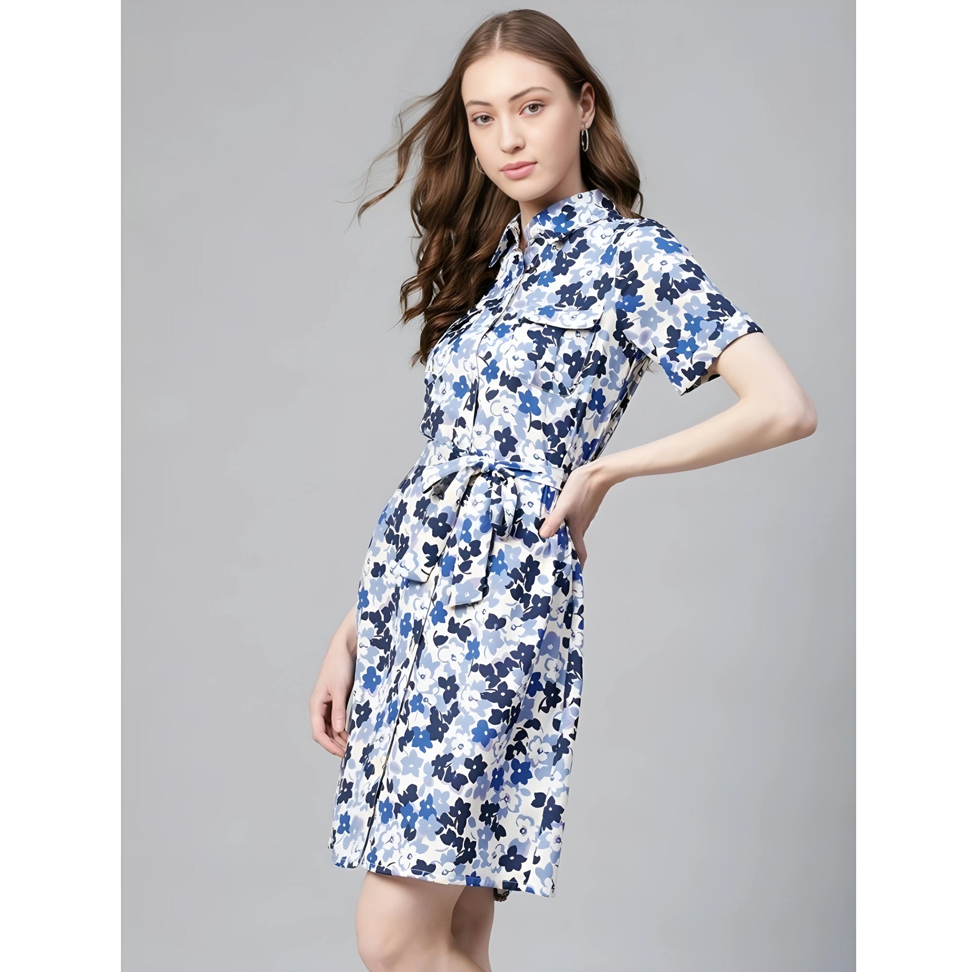 Anchor Floral Dress