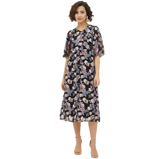 Quinn Chain Print Dress