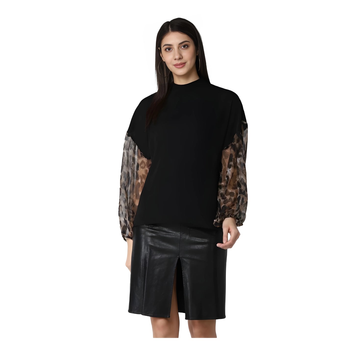 Wild Animal Print Top
