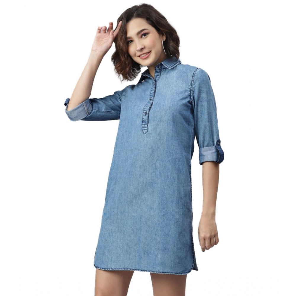 Ice Blue Dress - Navura
