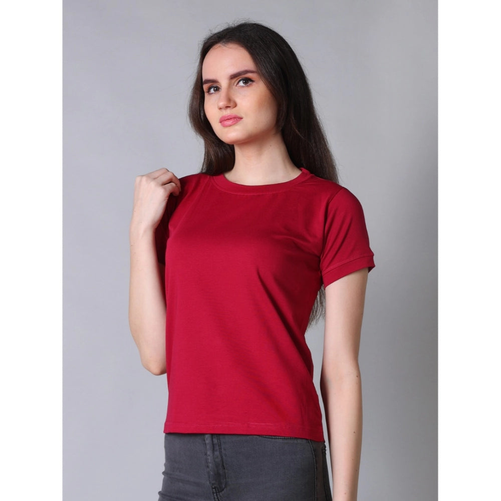 Maroon Tee 3 - Navura
