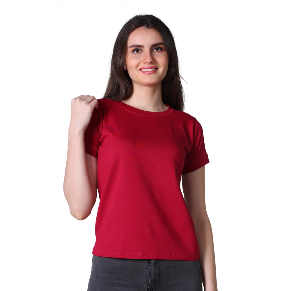 Maroon Tee 3 - Navura