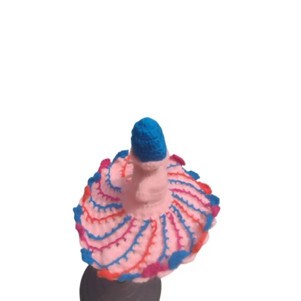 Laddu Gopal Tharad Dress Size: 0 To 6 (Baby Pink)