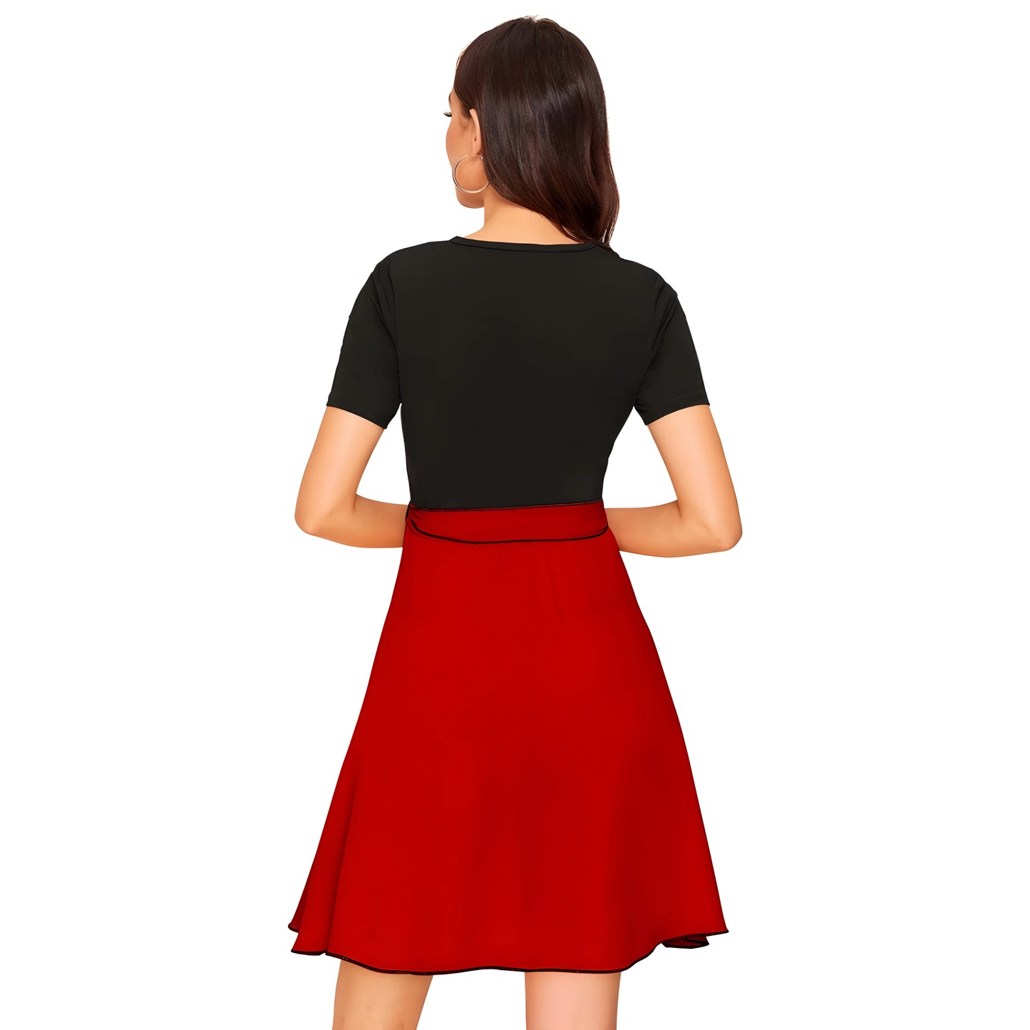 Avala Solid Dress