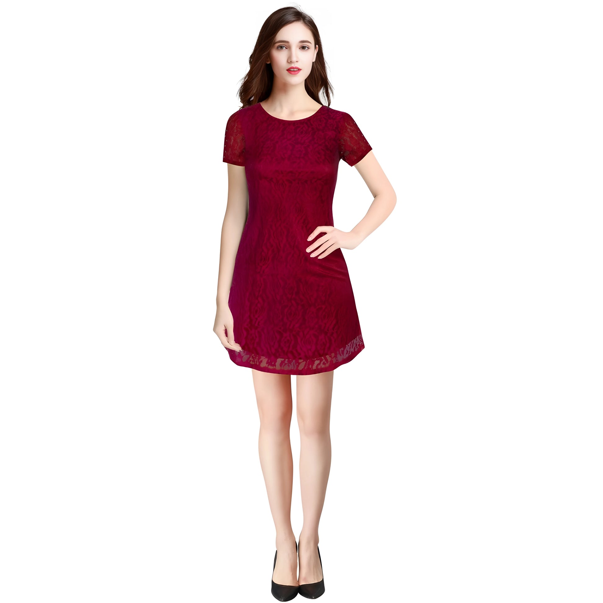 Elysia Solid Dress