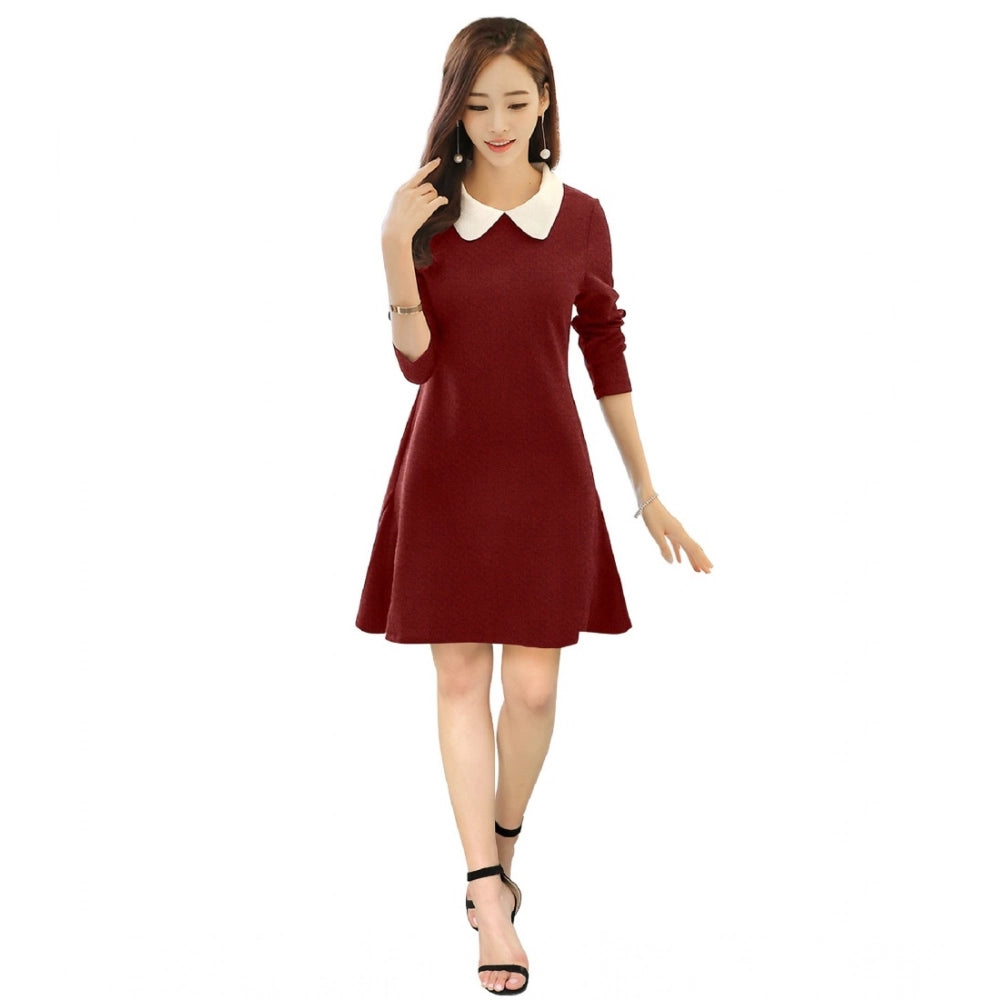 Maroon Dress 12 - Navura