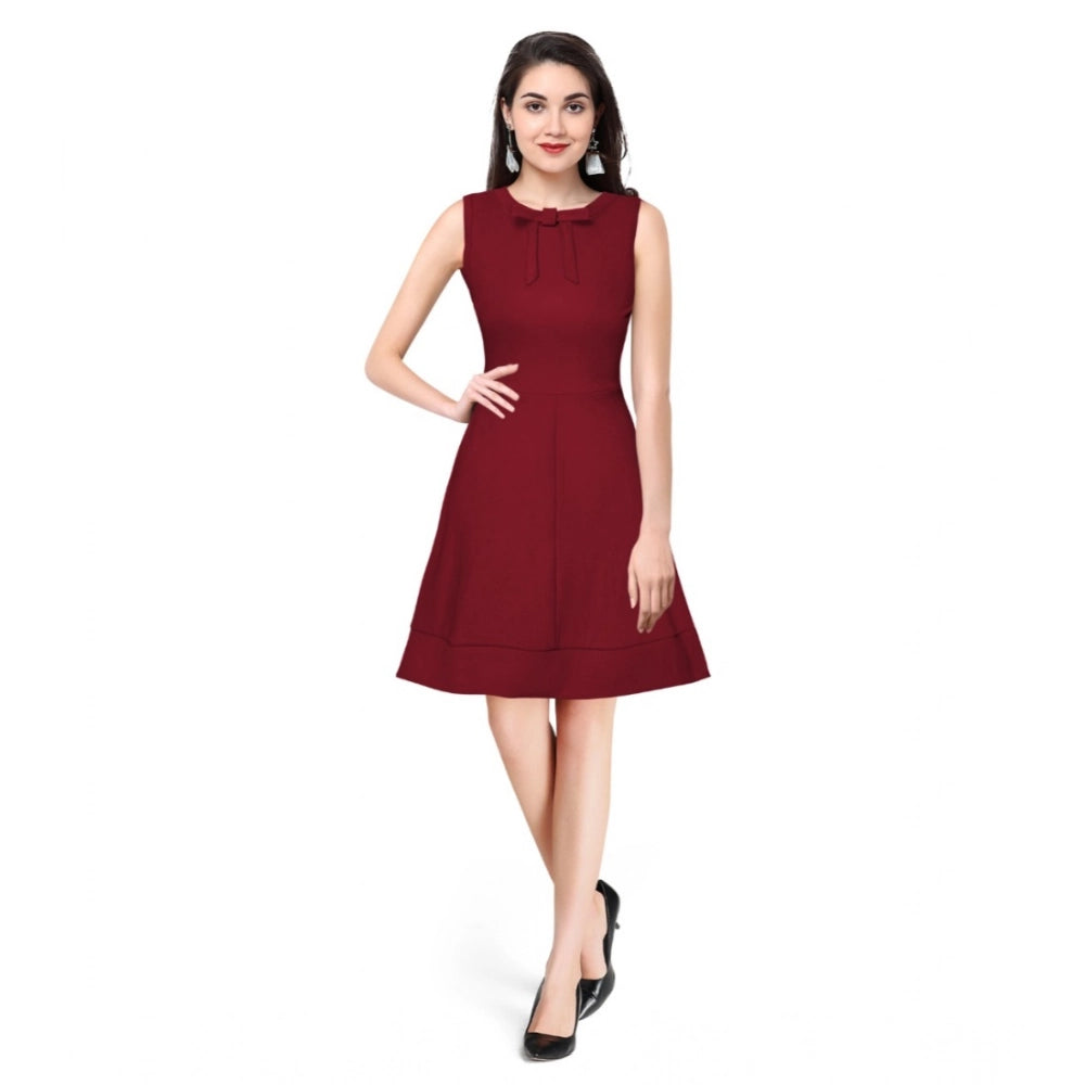 Maroon Dress 11 - Navura