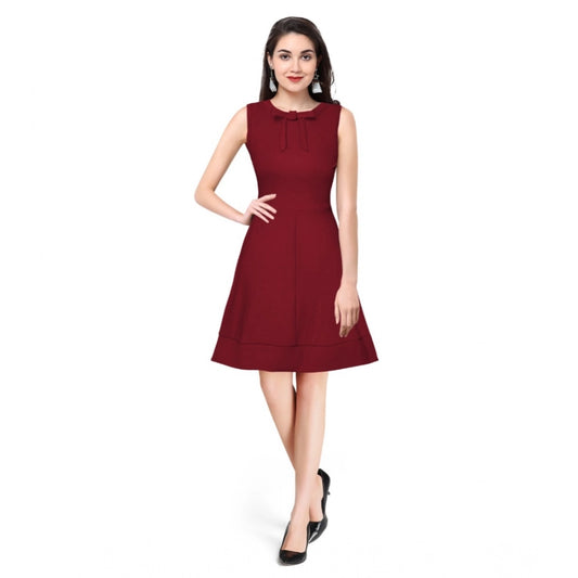 Maroon Dress 11 - Navura
