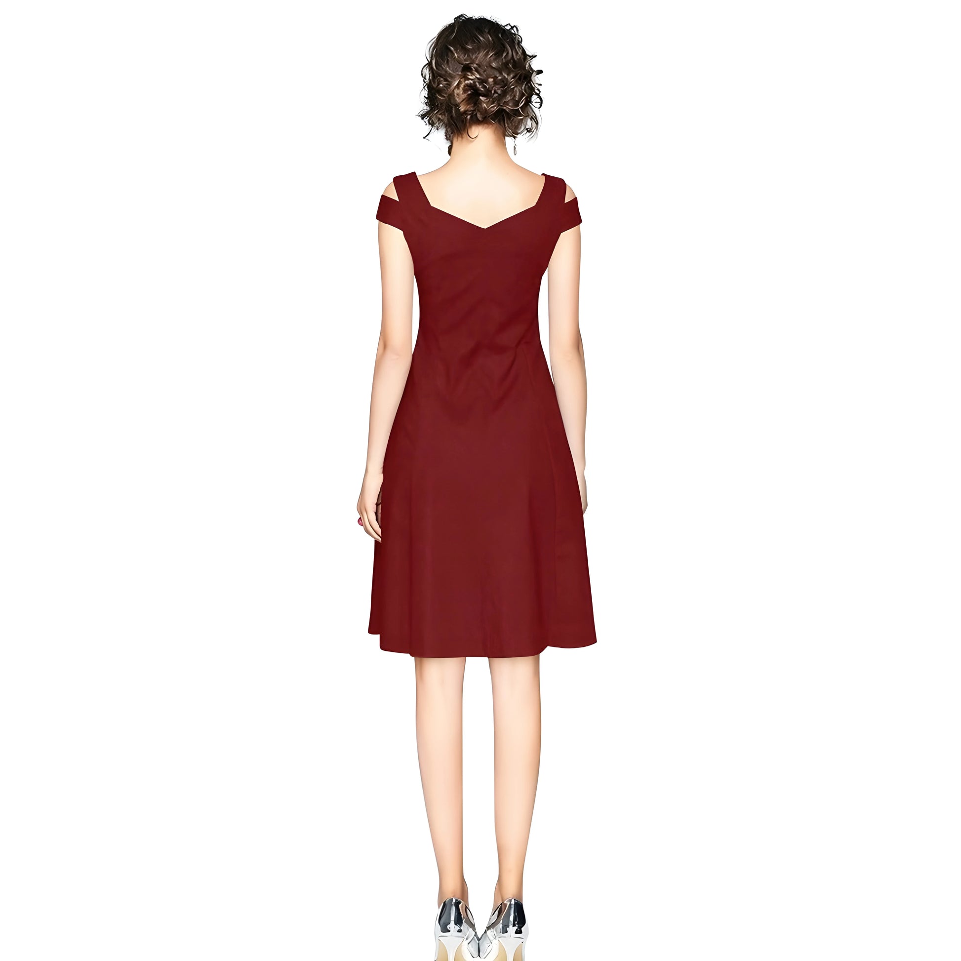 Isolde Solid Dress