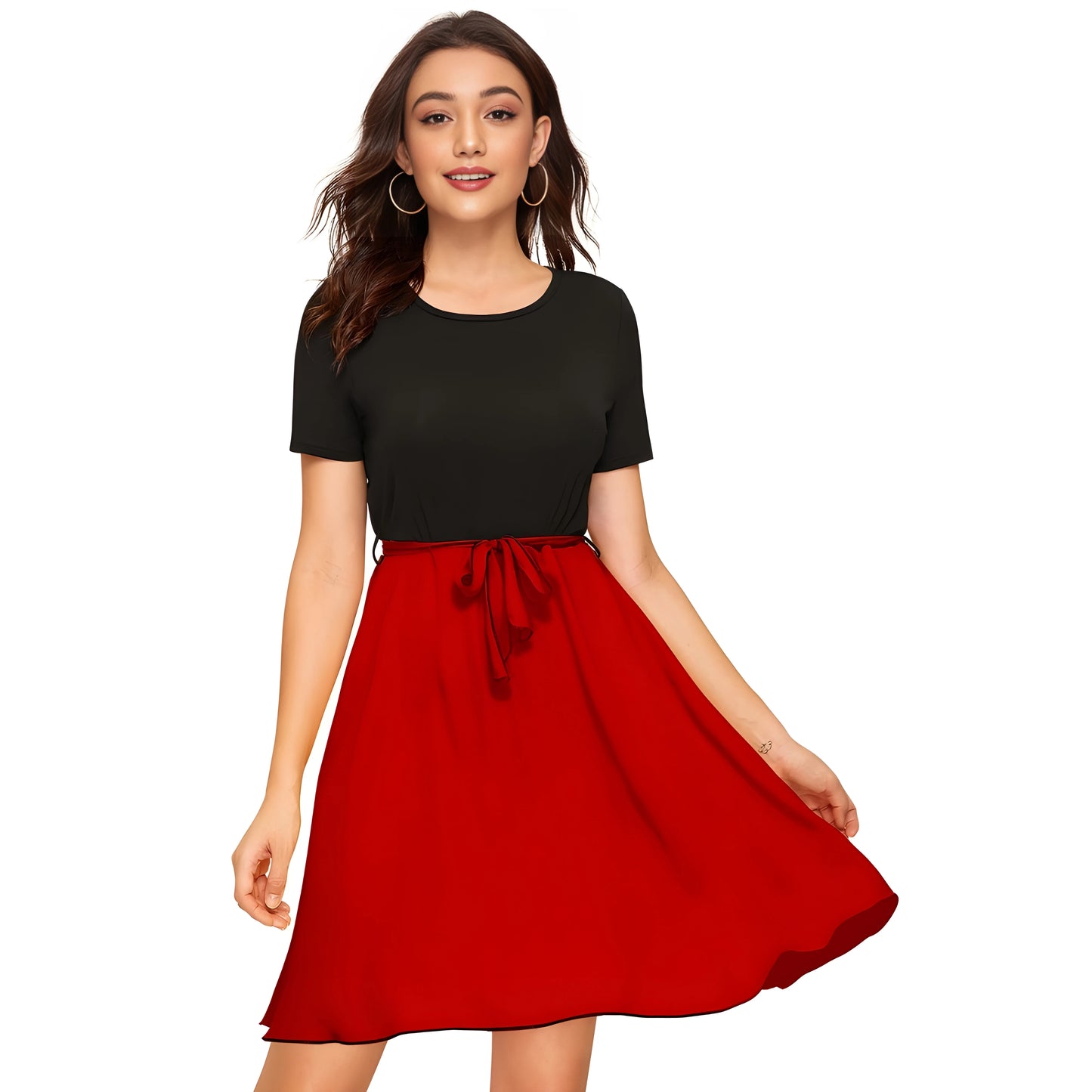 Avala Solid Dress
