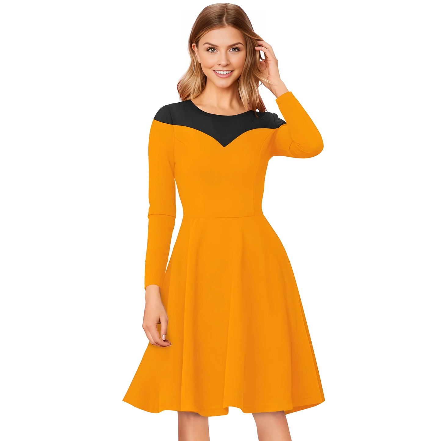 Canyon Solid Dress