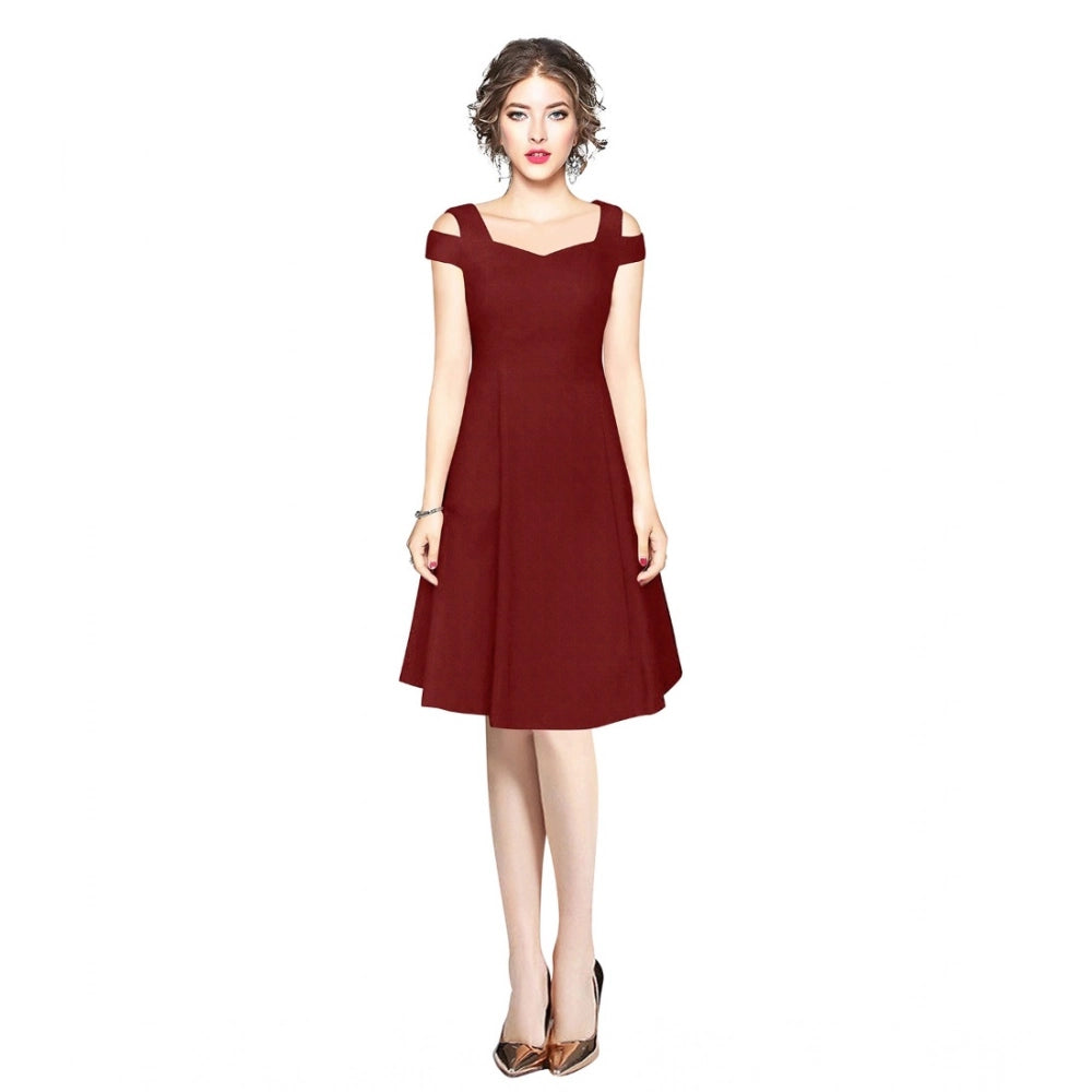 Maroon Dress 10 - Navura