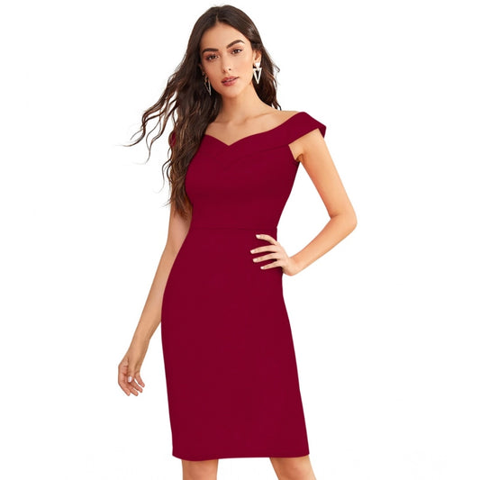 Maroon Dress 5 - Navura
