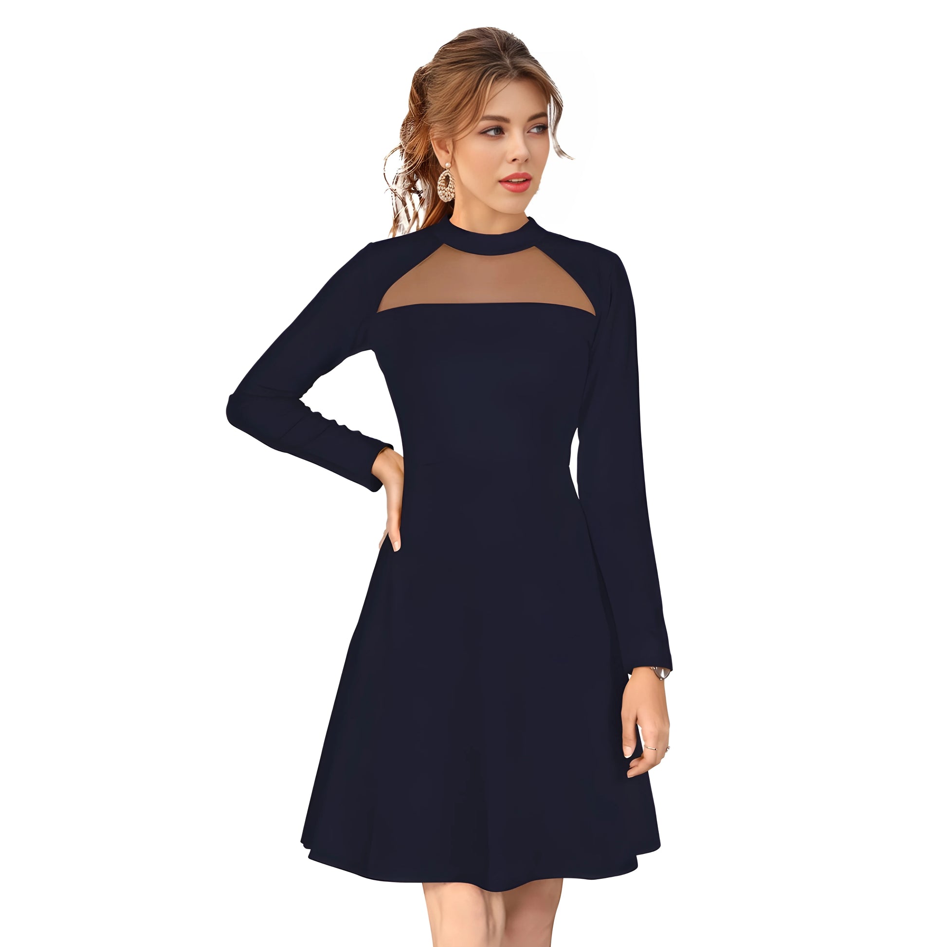 Kara Solid Dress