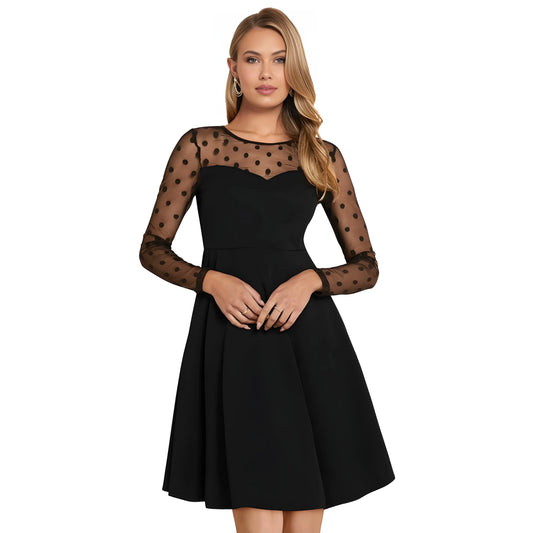 Inez Solid Dress