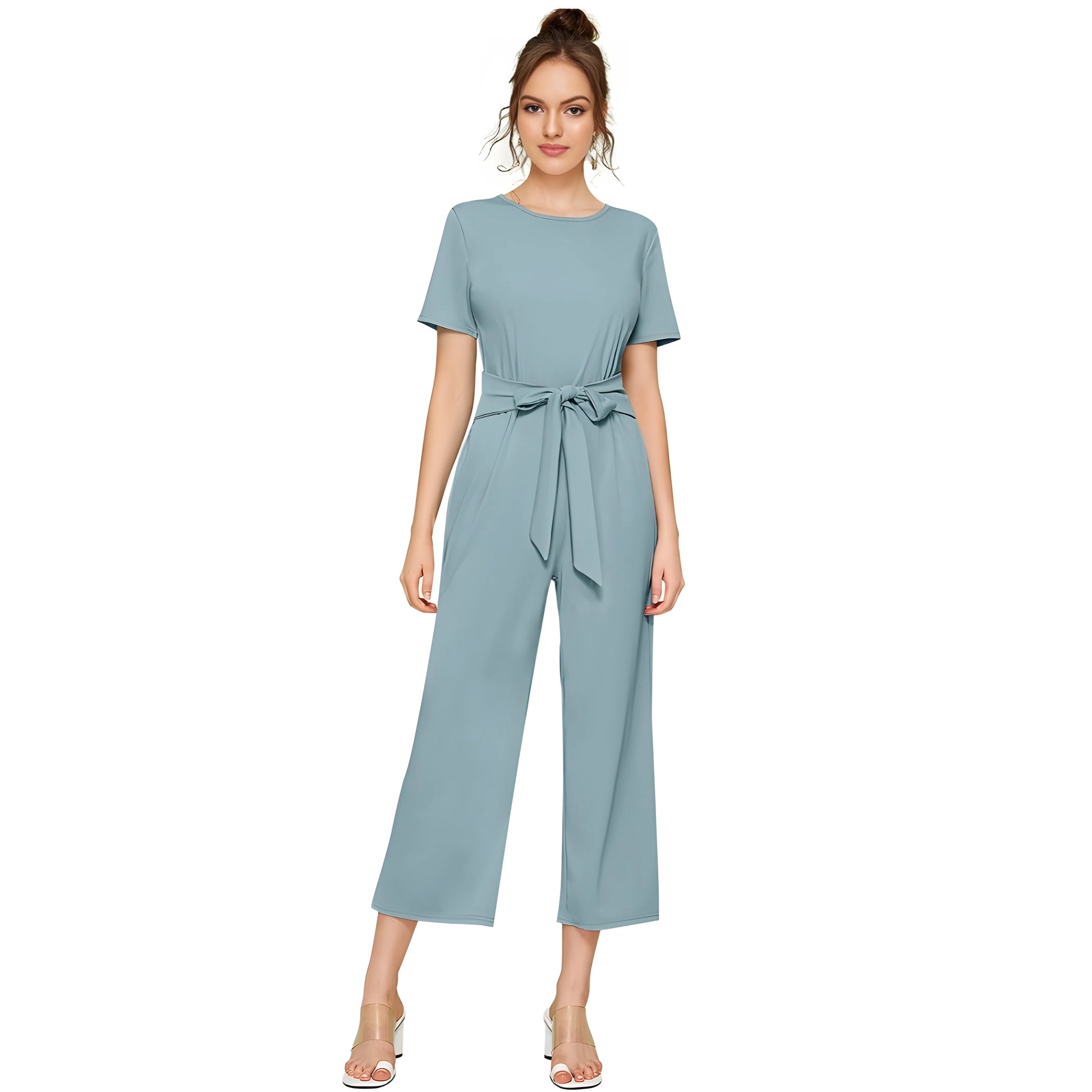 Forest Solid Jumpsuit