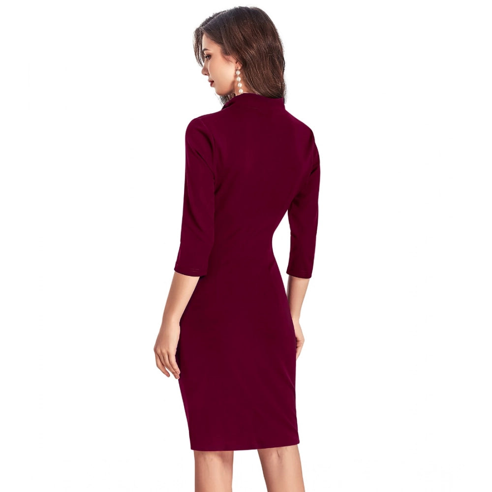 Maroon Dress 16 - Navura