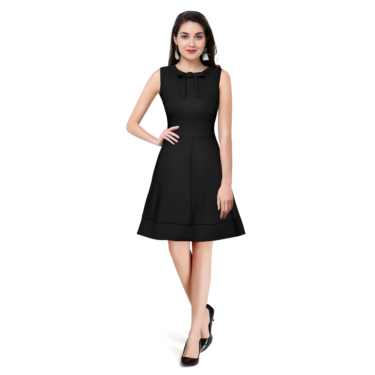 Lisette Solid Dress