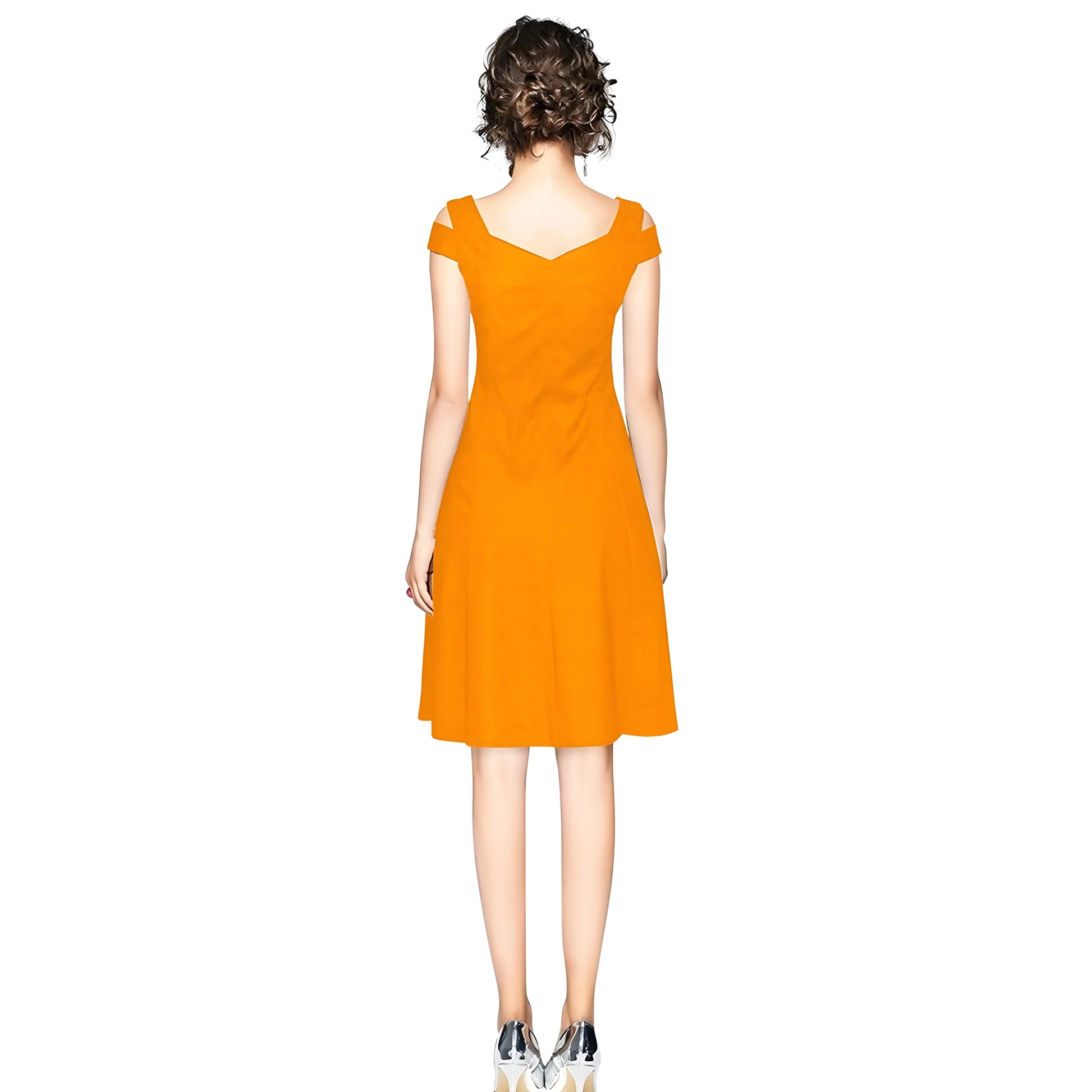 Alto Solid Dress