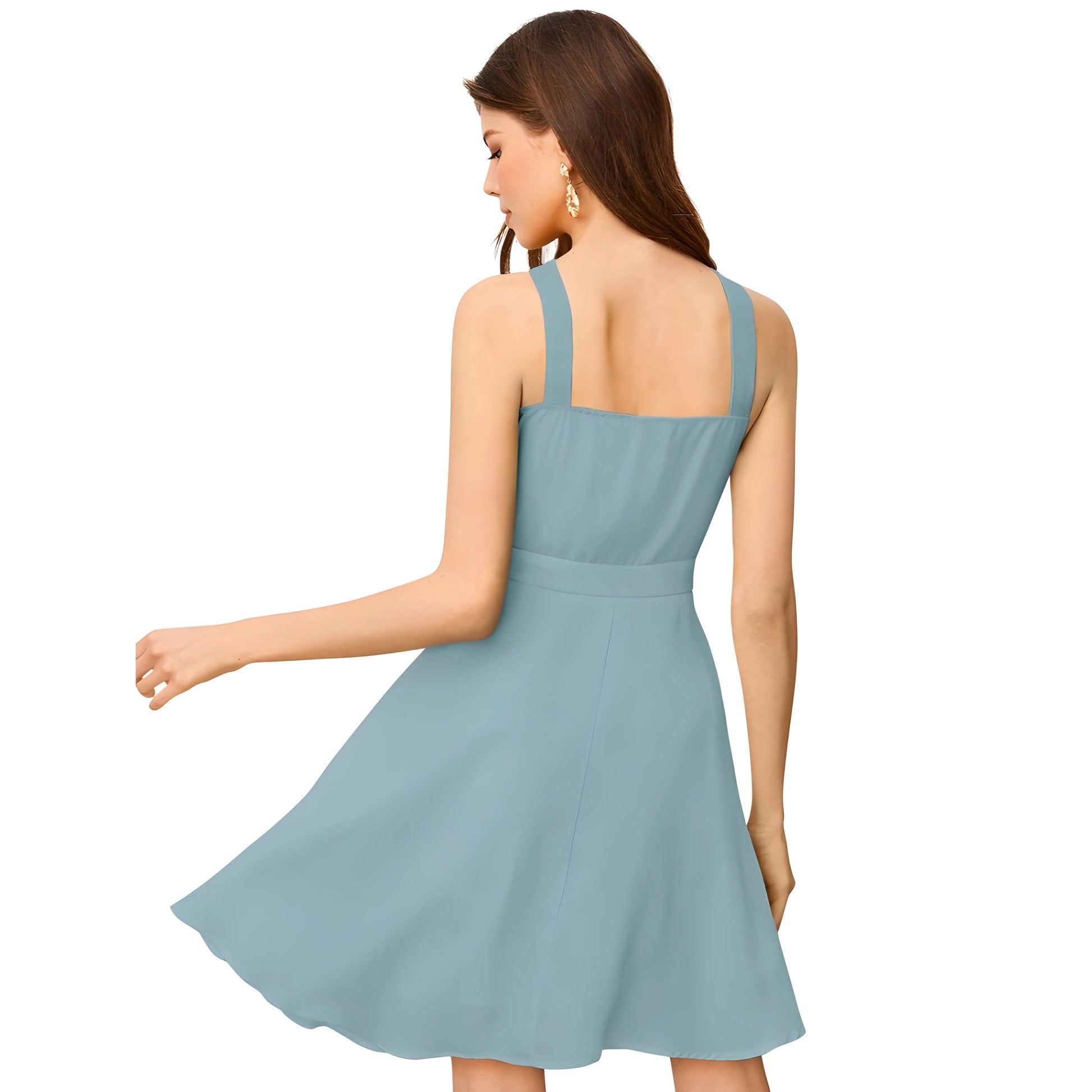 Celina Solid Dress