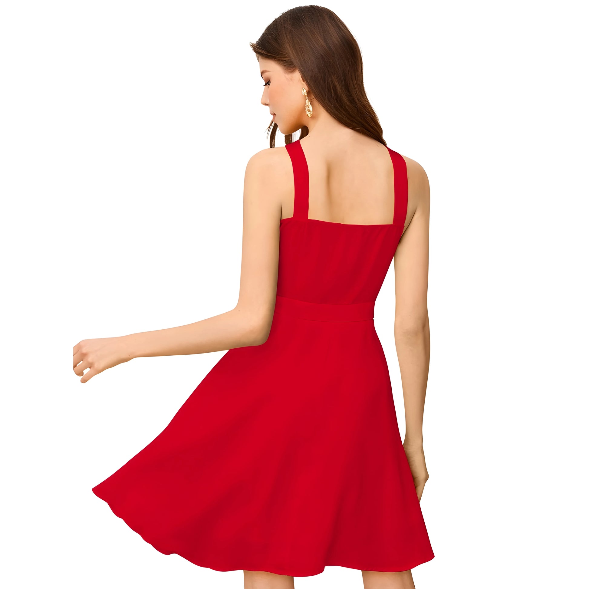 Carina Solid Dress