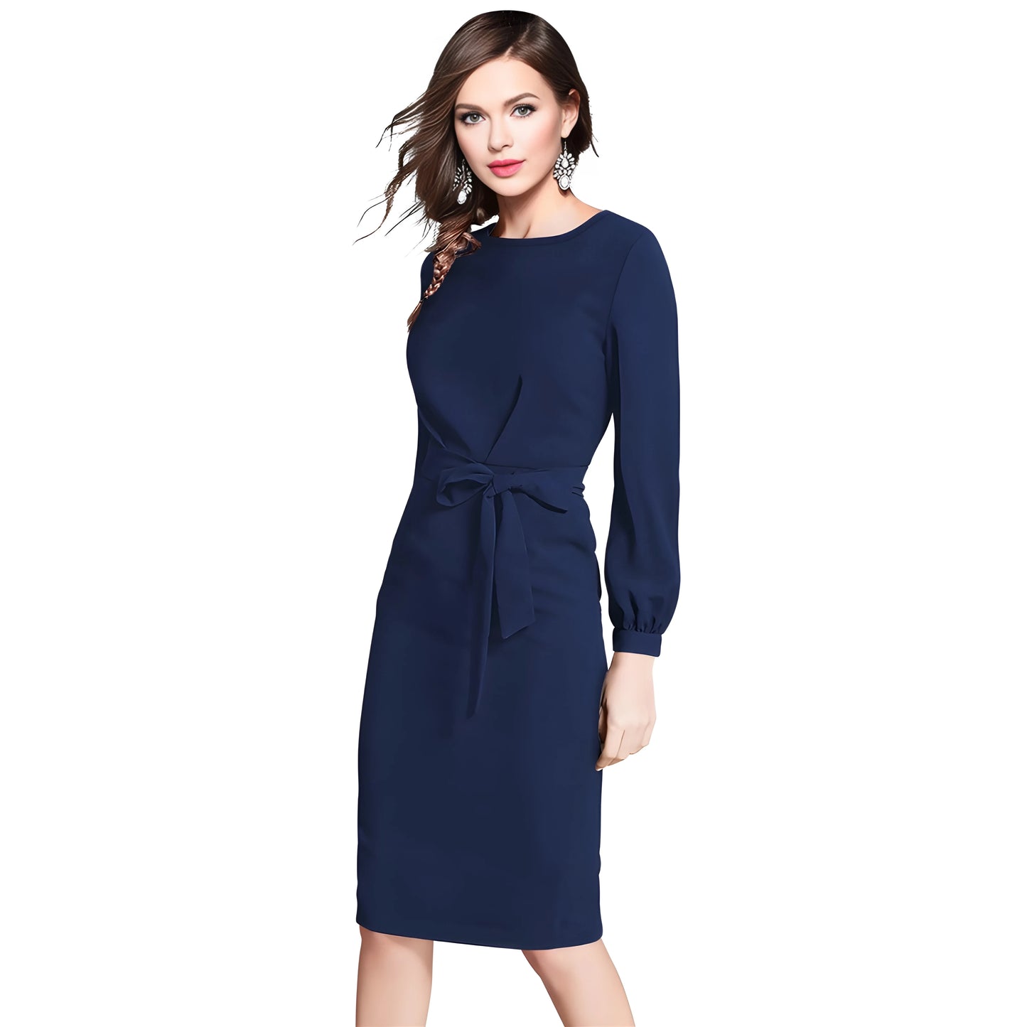 Kaia Solid Dress