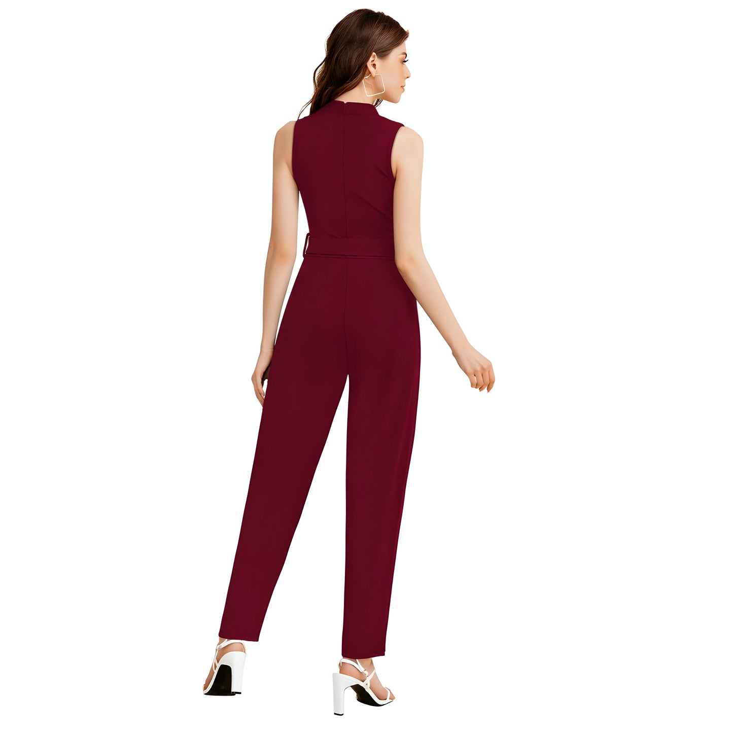 Sabine Solid Jumpsuit