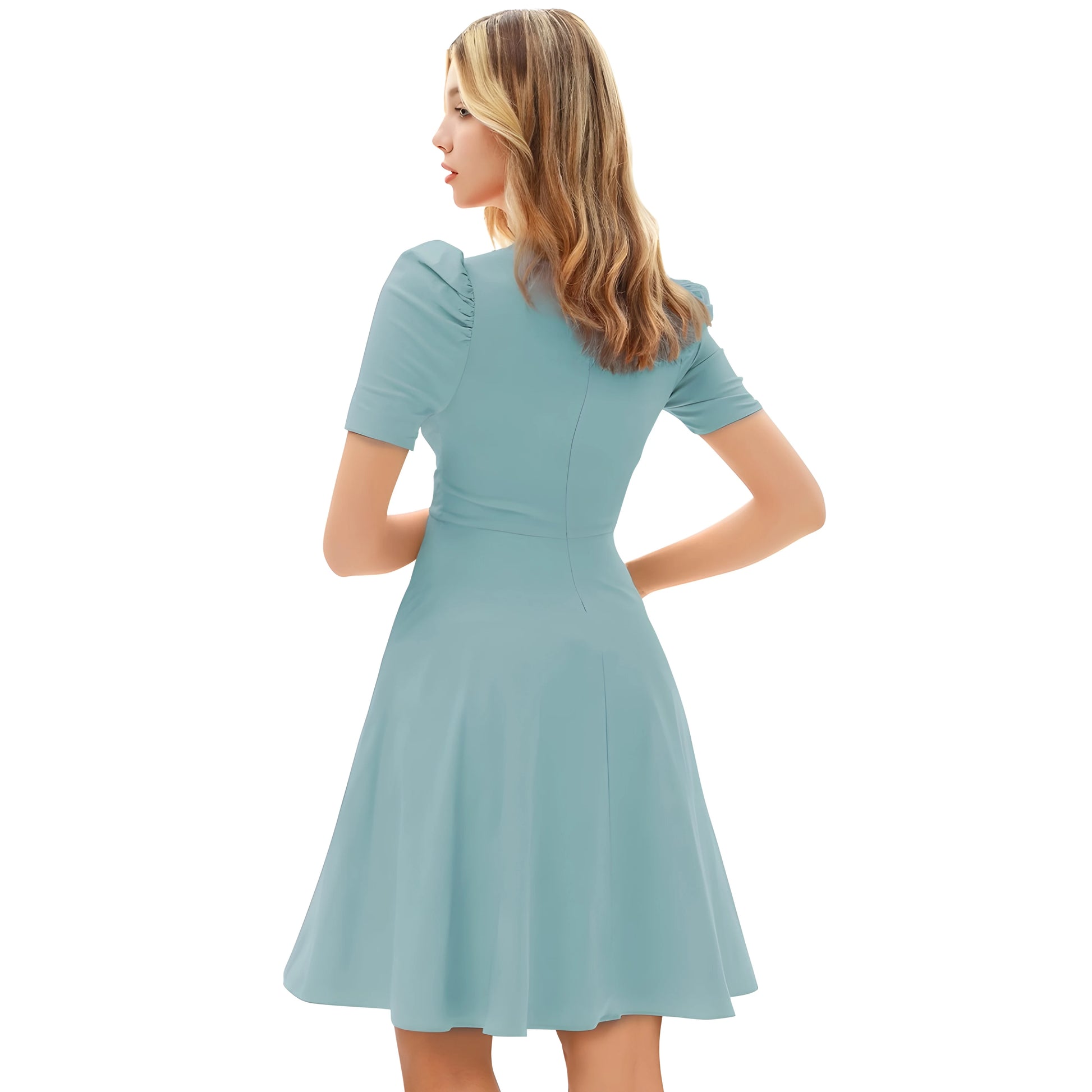 Oriana Solid Dress
