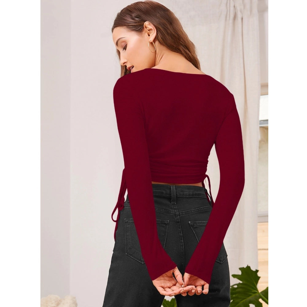 Maroon Top 4 - Navura