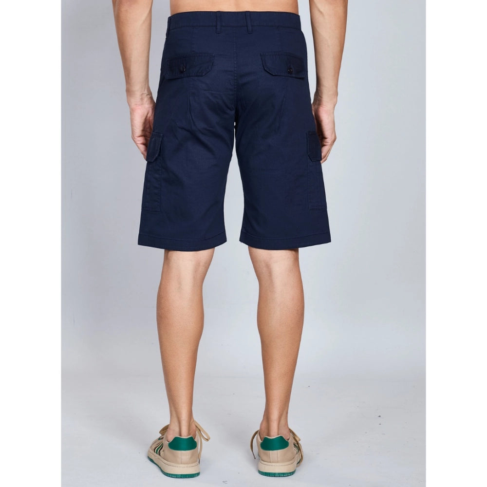 Navy Cargo Shorts - Navura