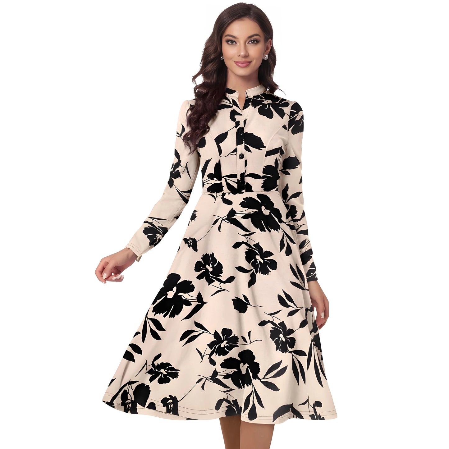 Davina Printed Dress