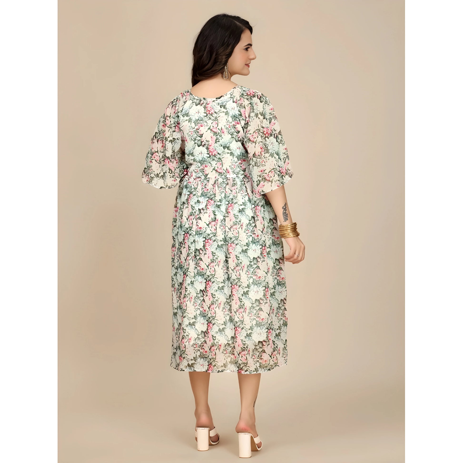Elissa Printed Dress