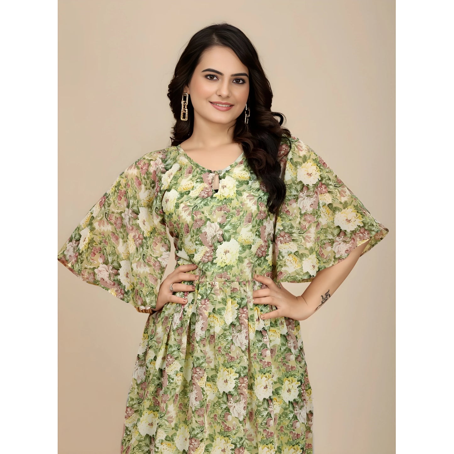 Emilia Printed Dress