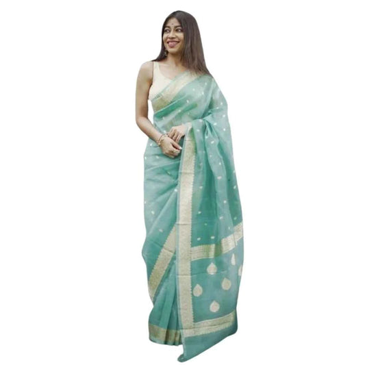 Signature Raya Saree with Unstitched Blouse 5.5 m