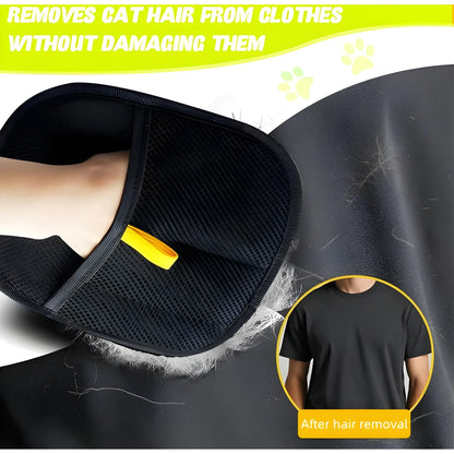 Saffron Essential Cat Dog Hair Remover Gloves