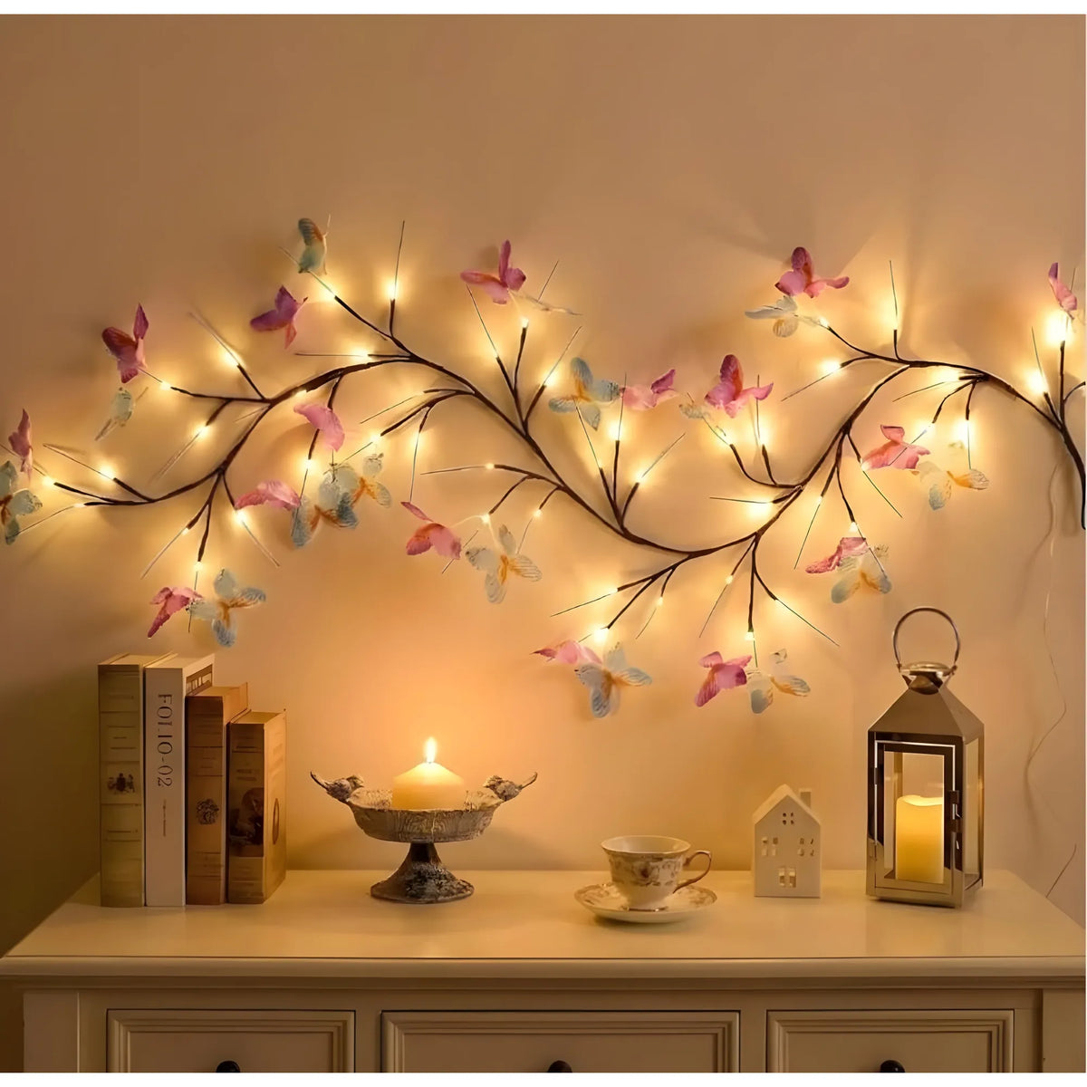 Prism Essential Plastic Butterfly Tree Light
