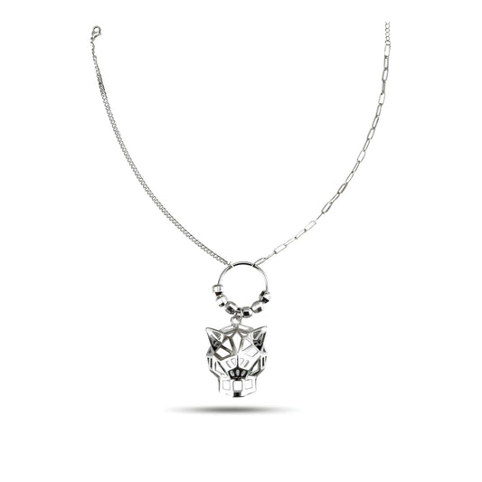 Women's Stainless Steel Imported Gen-z Pendent Chain (Silver Plated)