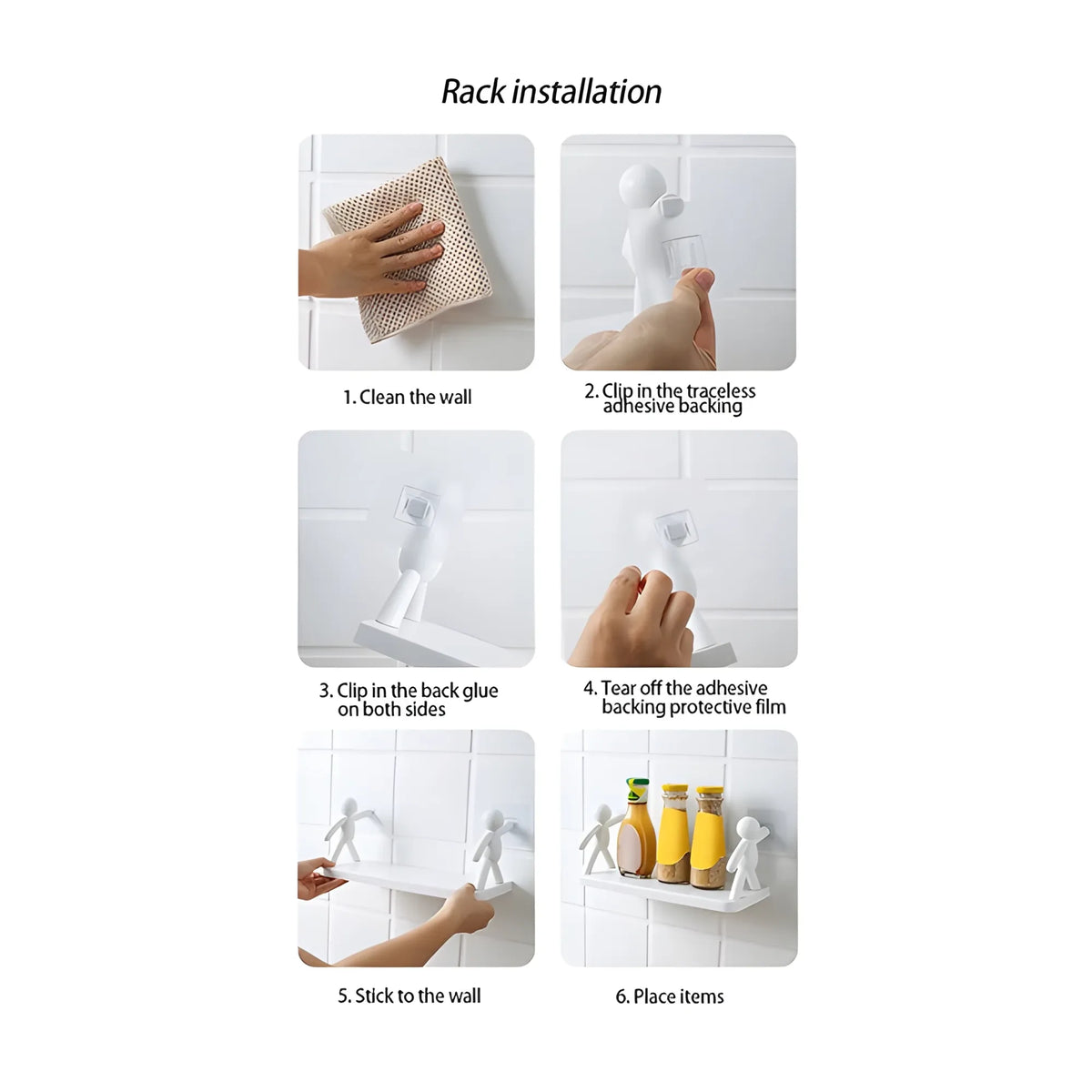 Pearl Essential Self Adhesive Multipurpose Stand Holder