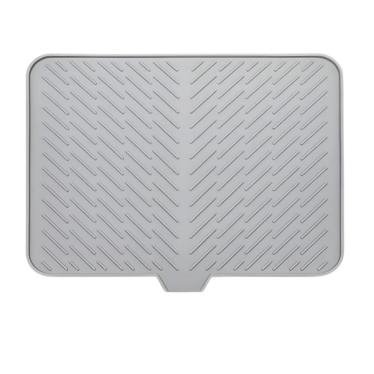 Slate Essential Silicone Dish Drying Mat Size 14*12 Inch