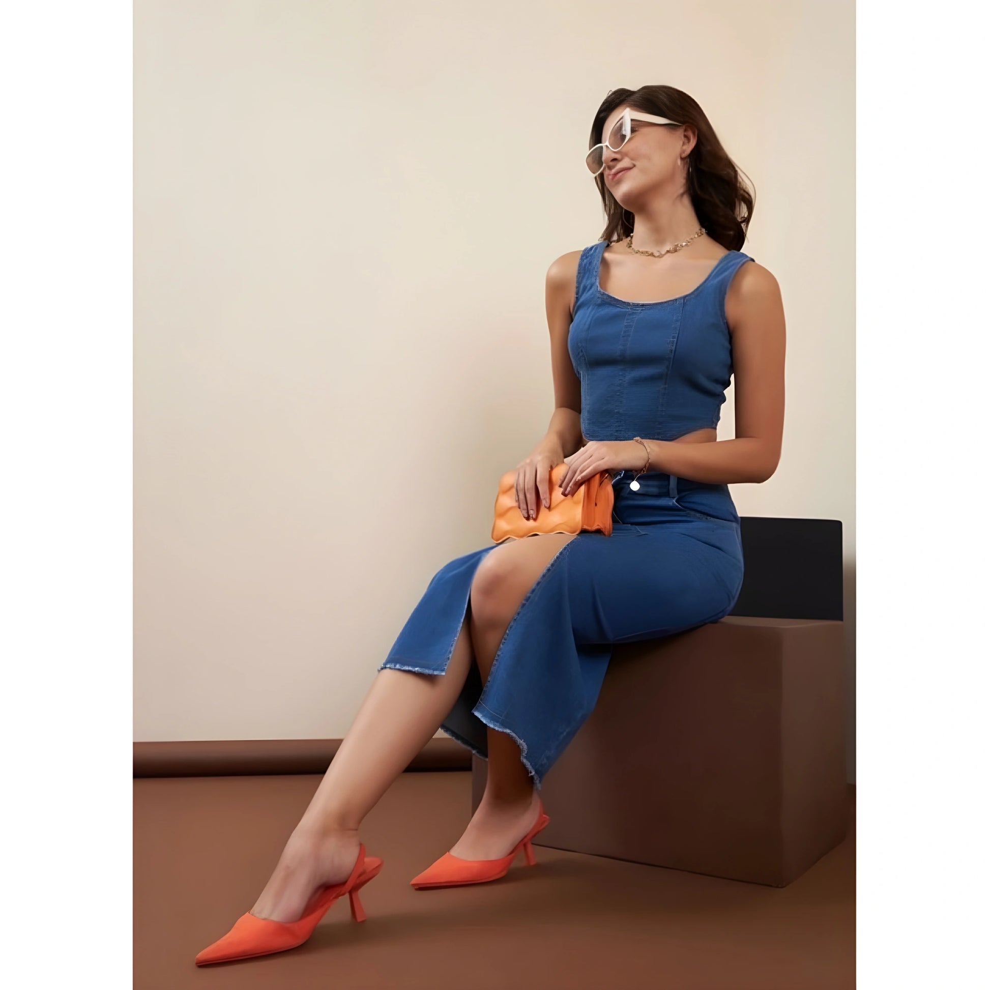 Kaira Solid Skirt