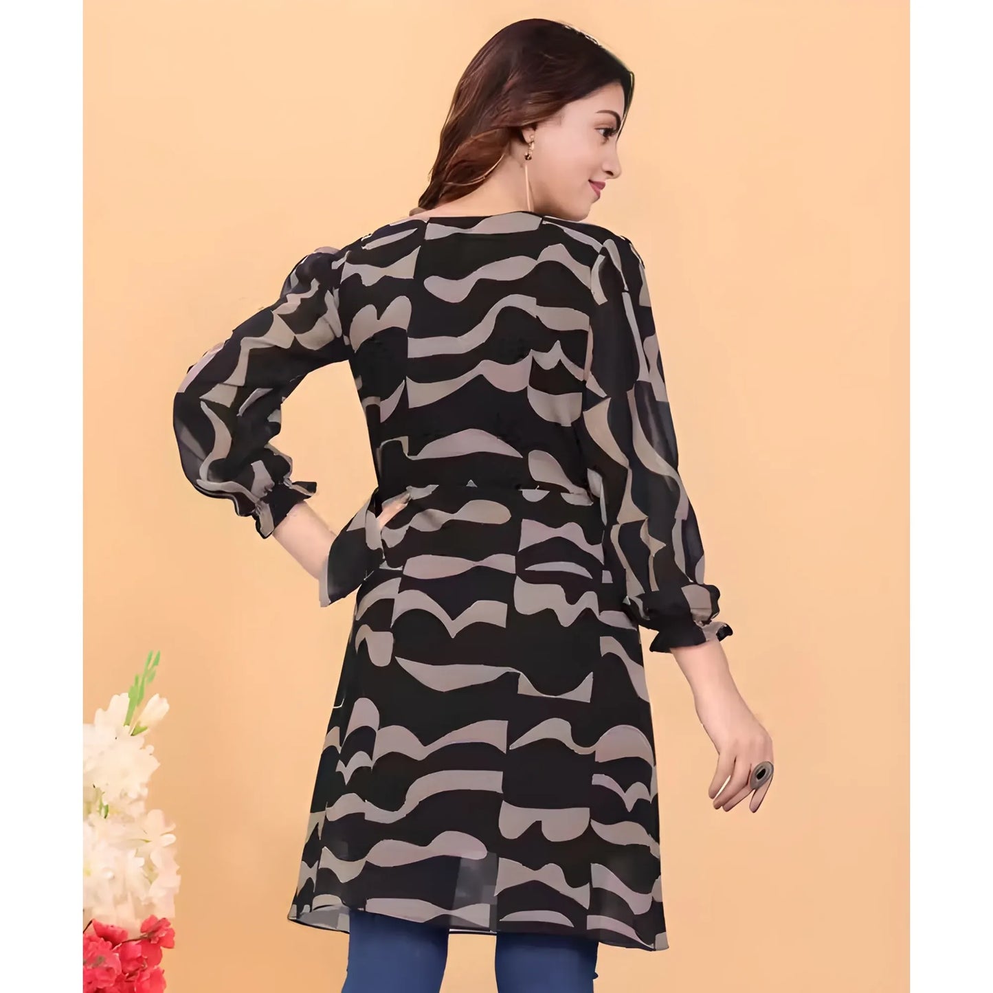 Aveline Abstract Tunic