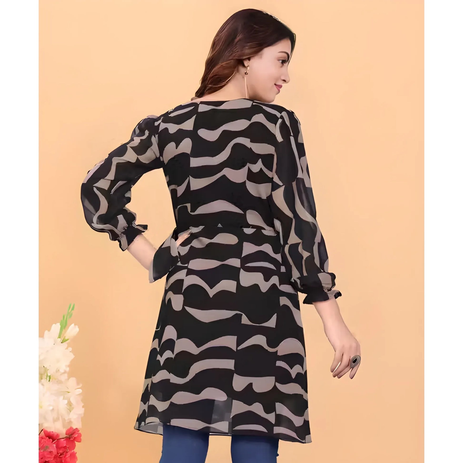Aveline Abstract Tunic