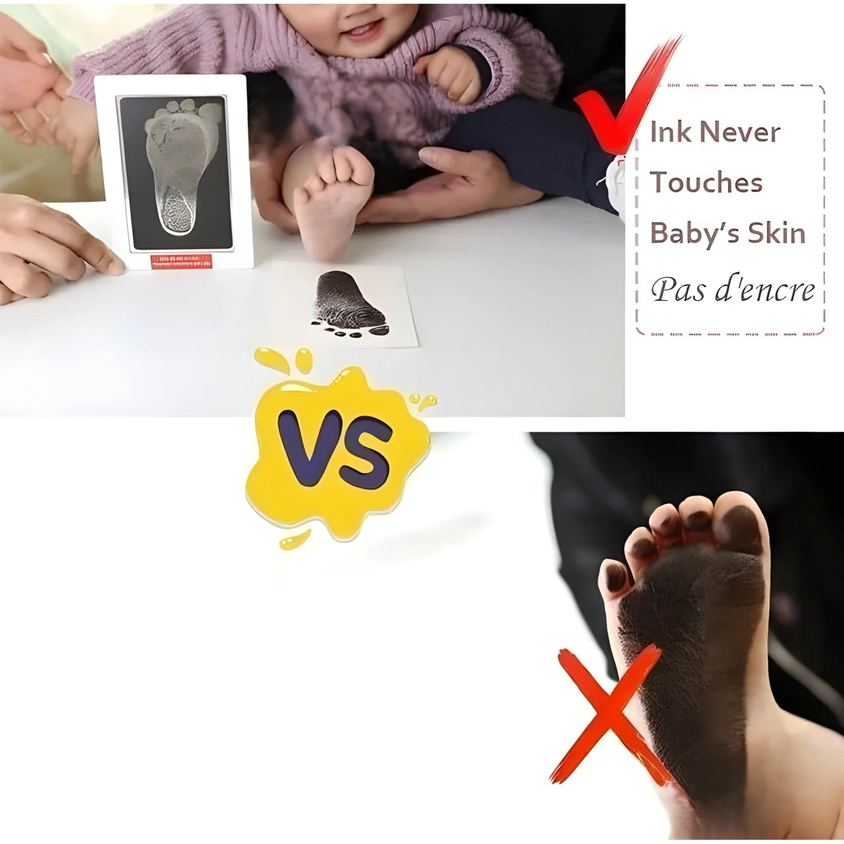 Pearl Essential Baby Hand and Footprint