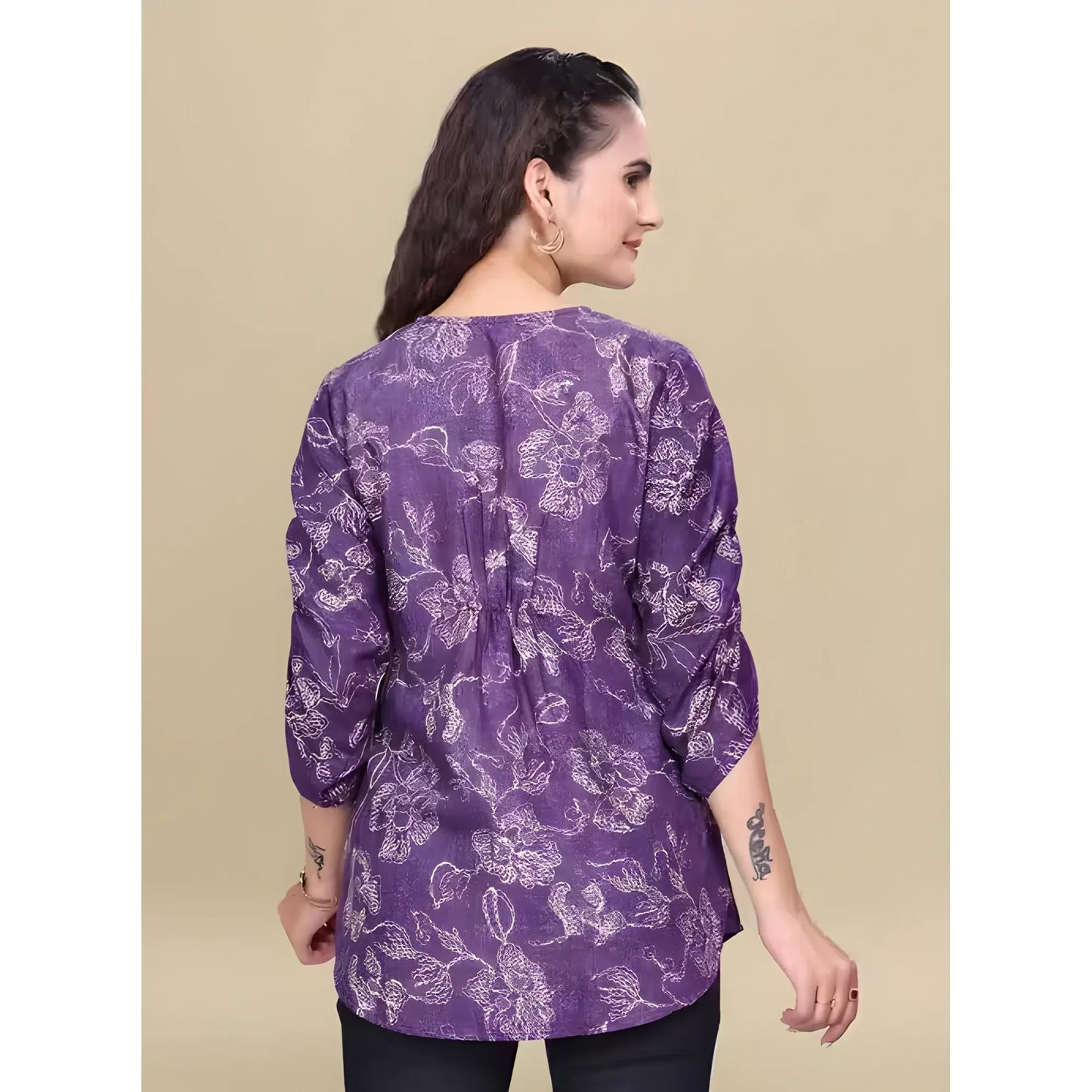Bria Floral Tunic