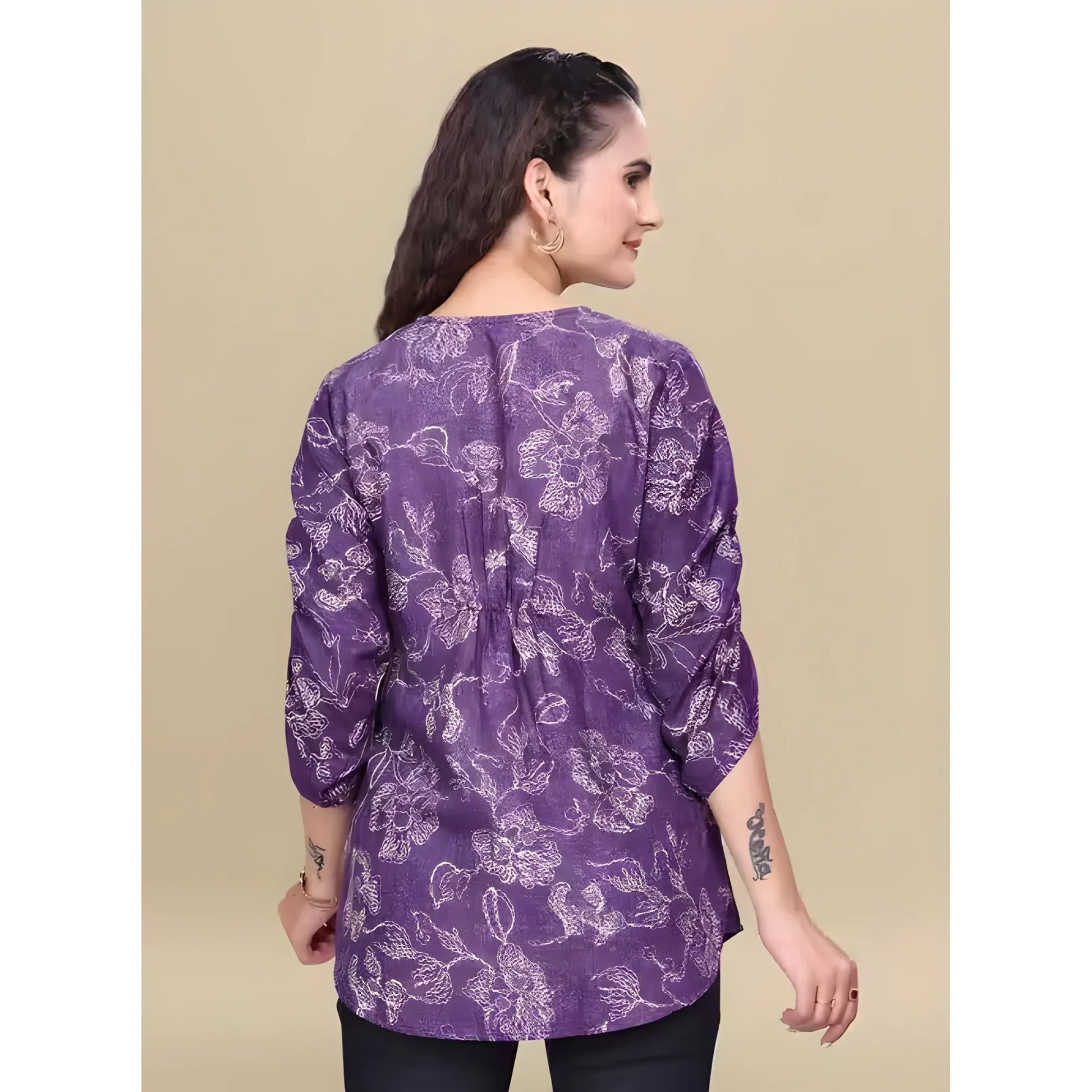 Bria Floral Tunic