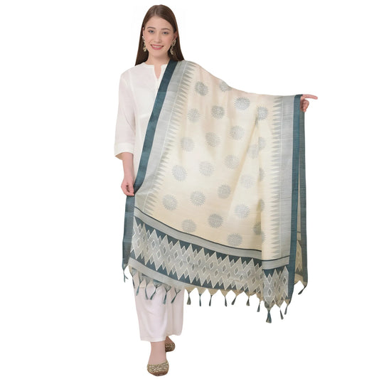 Eshira Art Silk Printed Dupatta