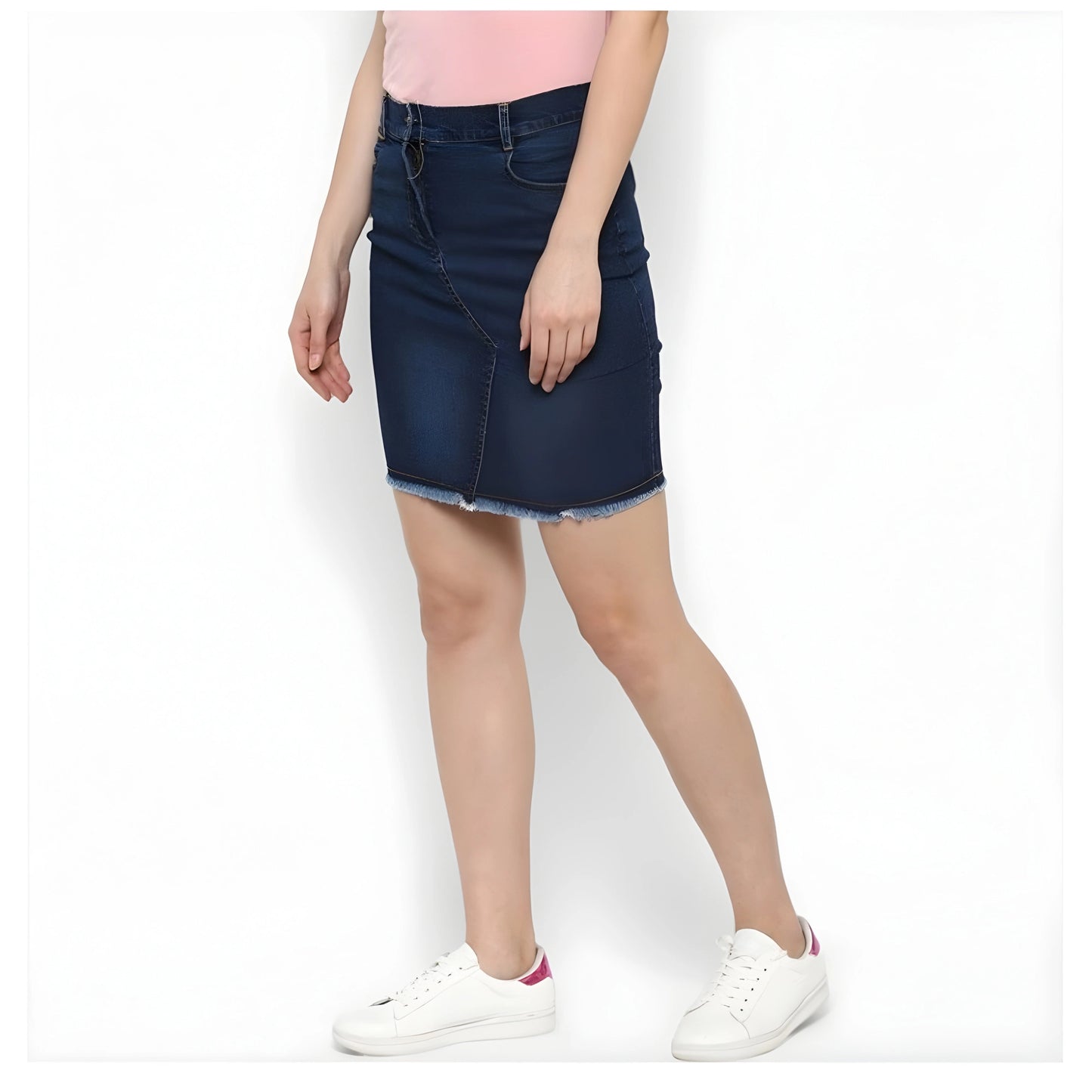 Elowen Stitching Pattern Skirt